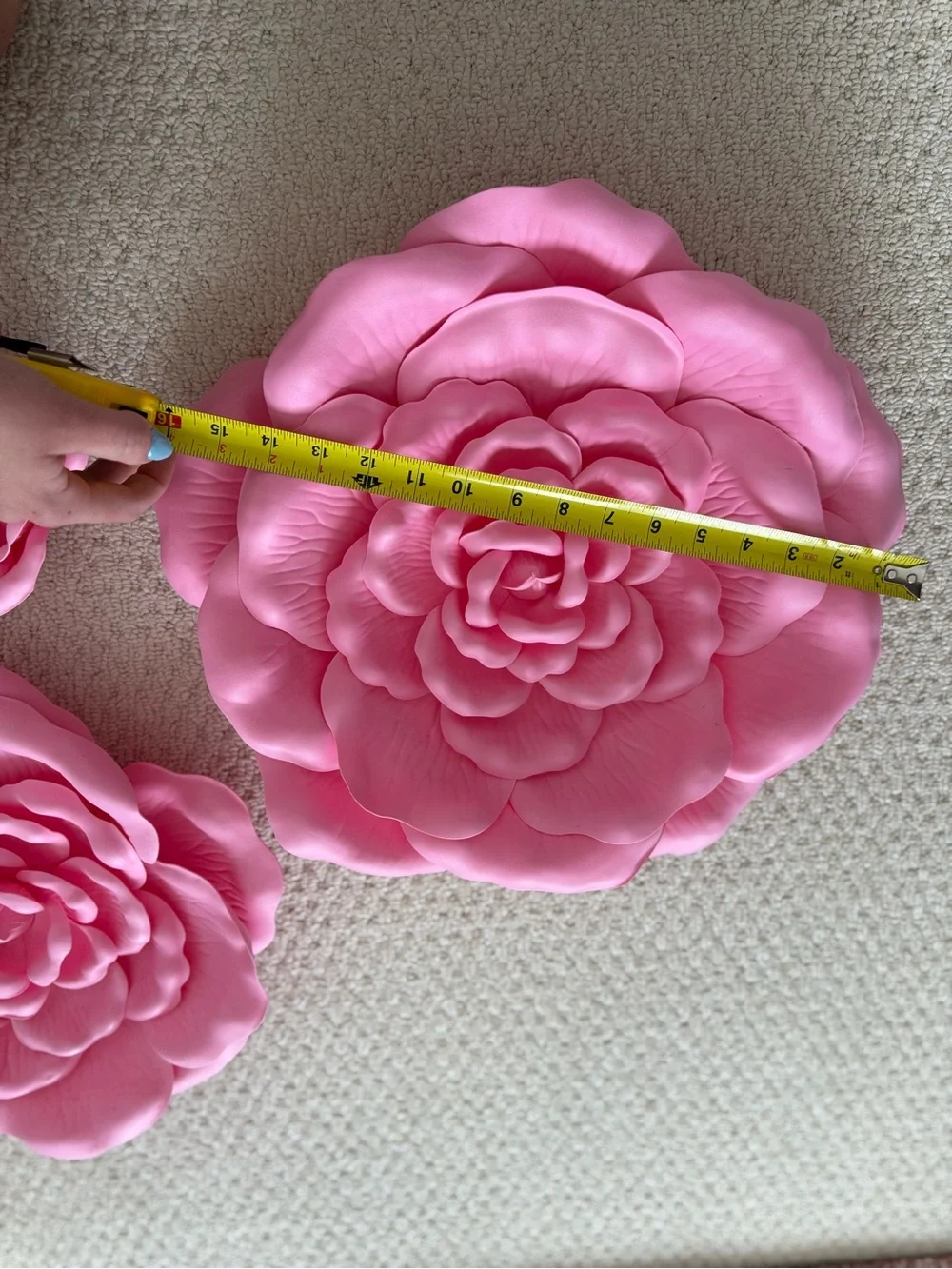 Foam Flower Wall Decor